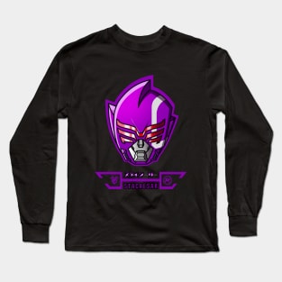 SENTAI VILLAIN ZENKAIGER ( STACAESAR ) PURPLE Long Sleeve T-Shirt